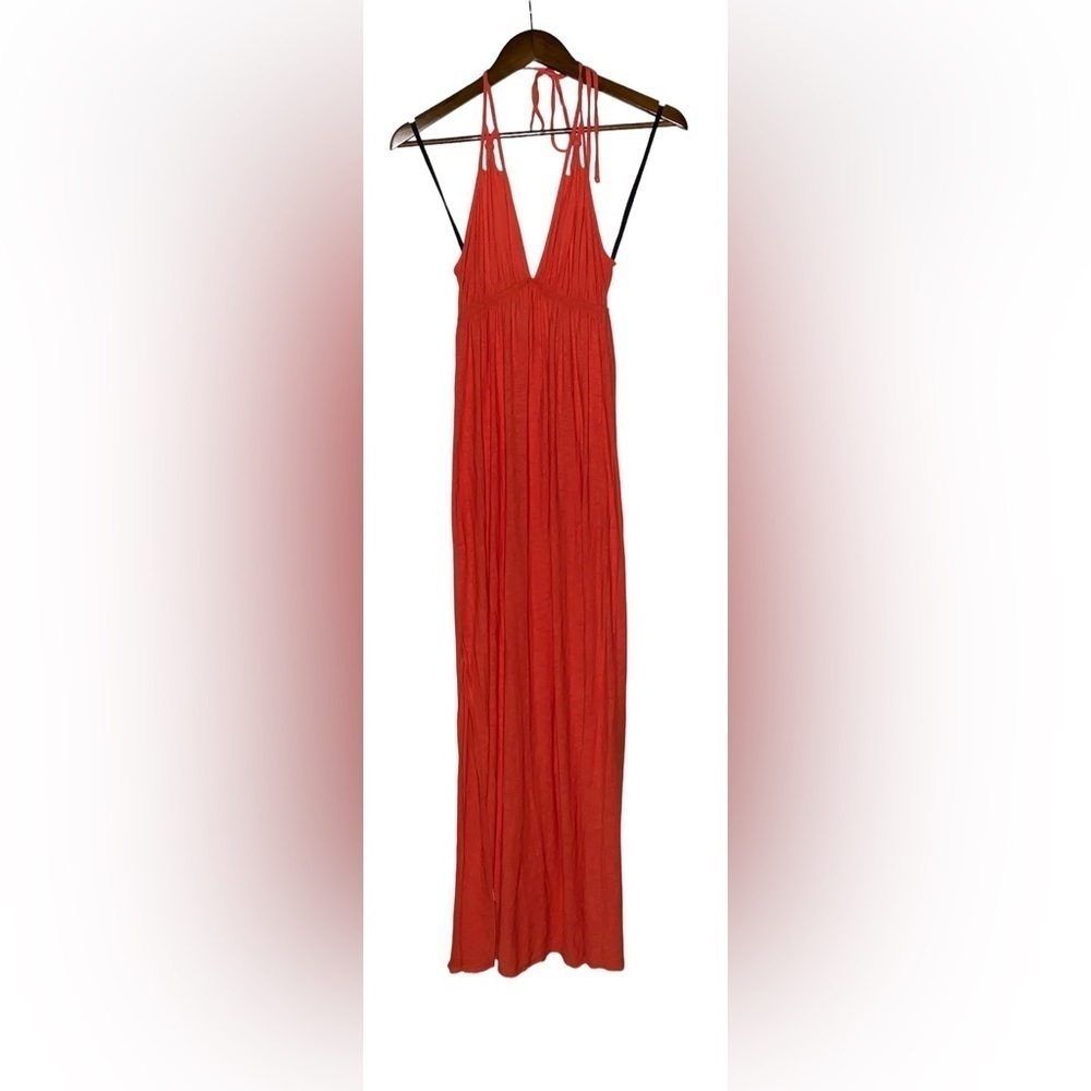 Michelle By Comune Yosemite Women S Halter Slit‎ Maxi Dress NEW Cocktail Party